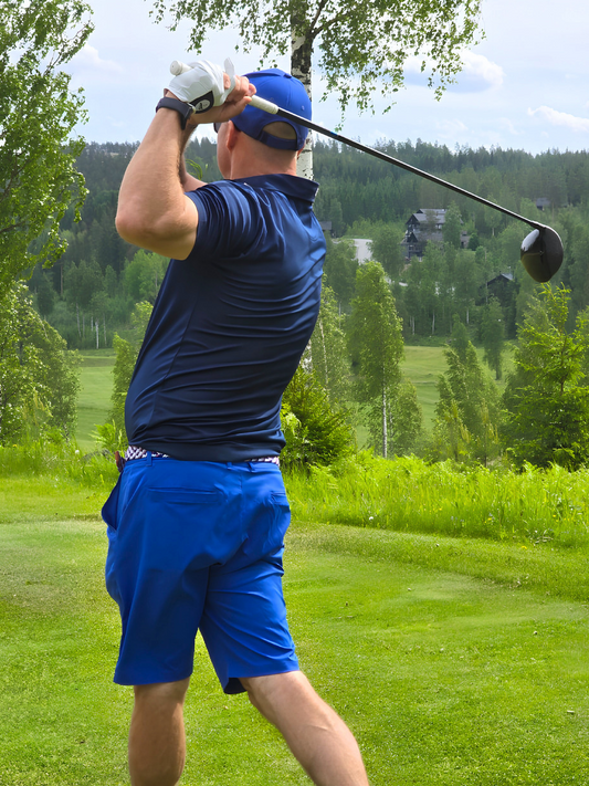 Bright Bogey Short Kit - the best choice for golf shorts, cap and belt